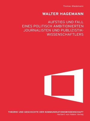cover image of Walter Hagemann